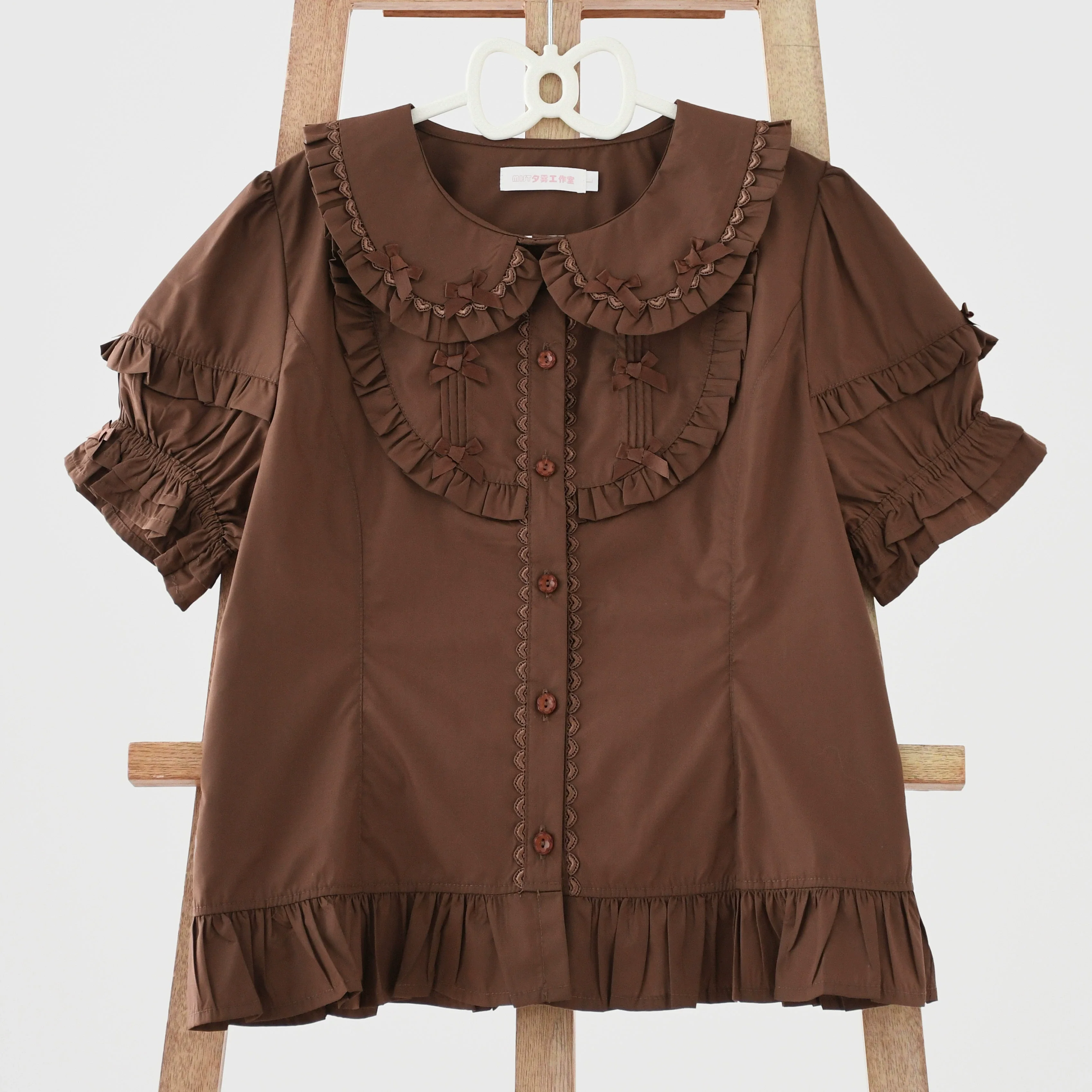 Creamy Condensed Milk - Kawaii Lolita Shirt Soft Girl Short-sleeved - Image 42