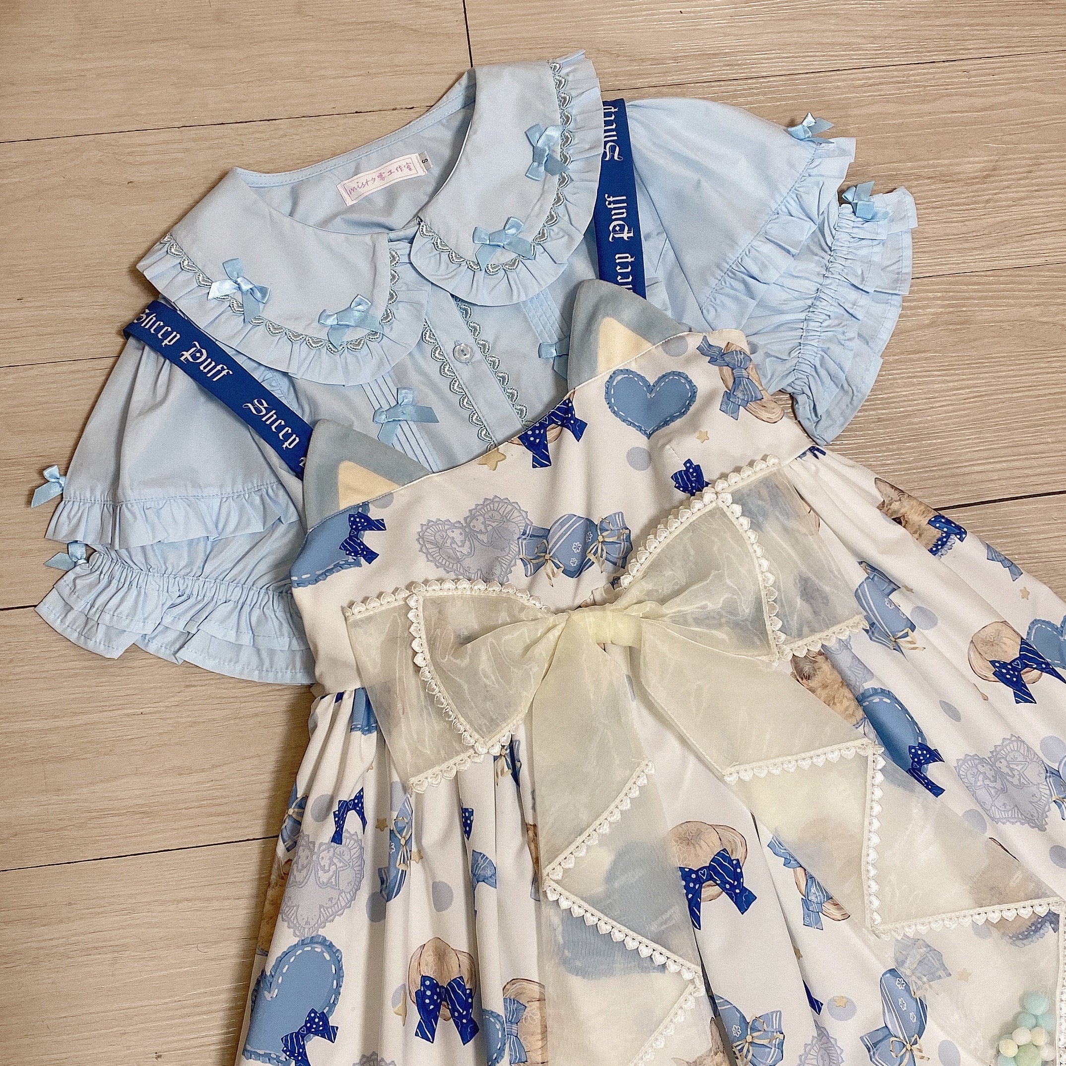 Creamy Condensed Milk - Kawaii Lolita Shirt Soft Girl Short-sleeved - Image 6