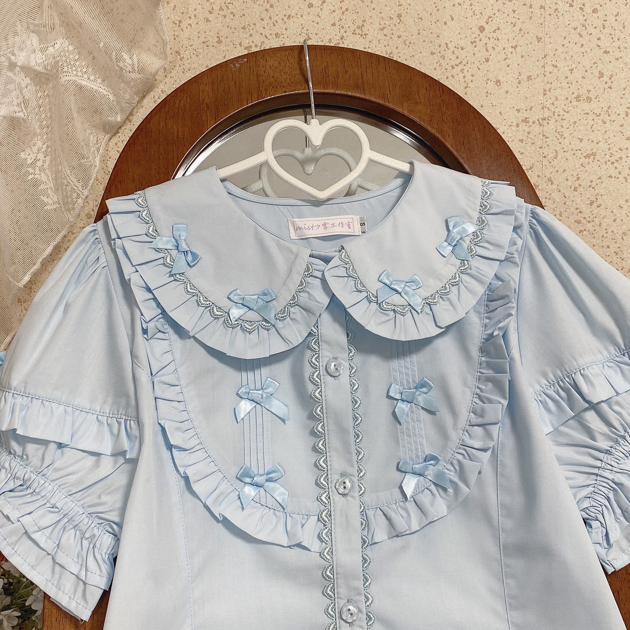 Creamy Condensed Milk - Kawaii Lolita Shirt Soft Girl Short-sleeved - Image 7