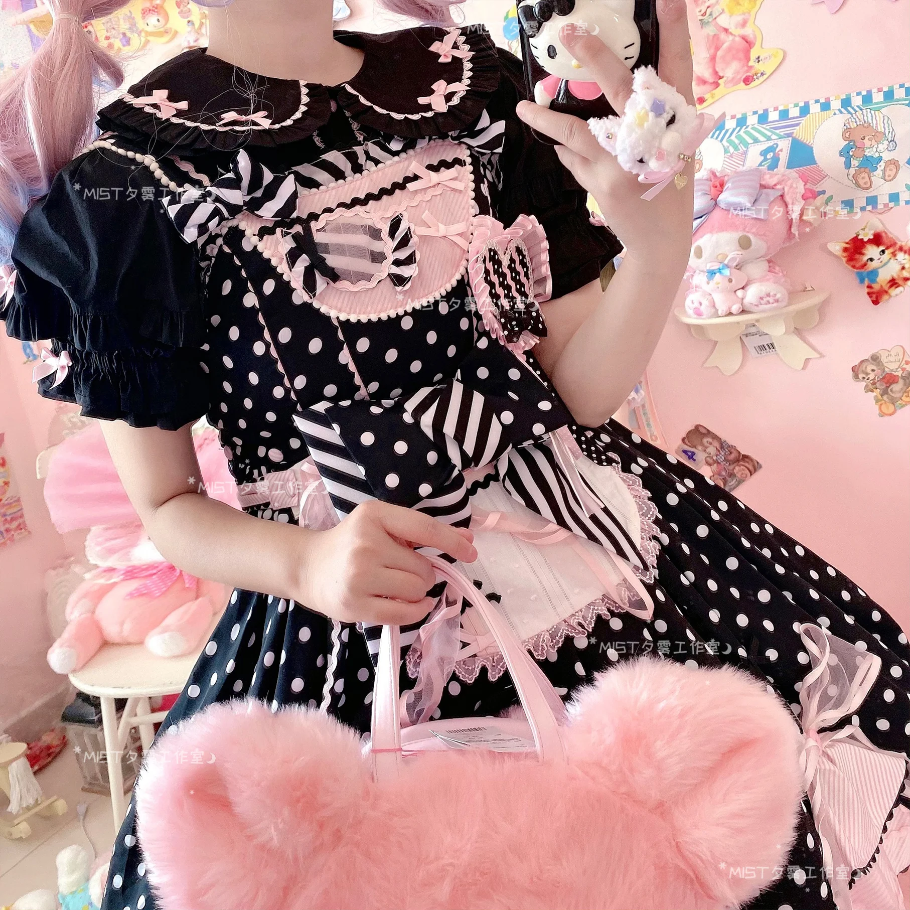 Creamy Condensed Milk - Kawaii Lolita Shirt Soft Girl Short-sleeved - Image 8