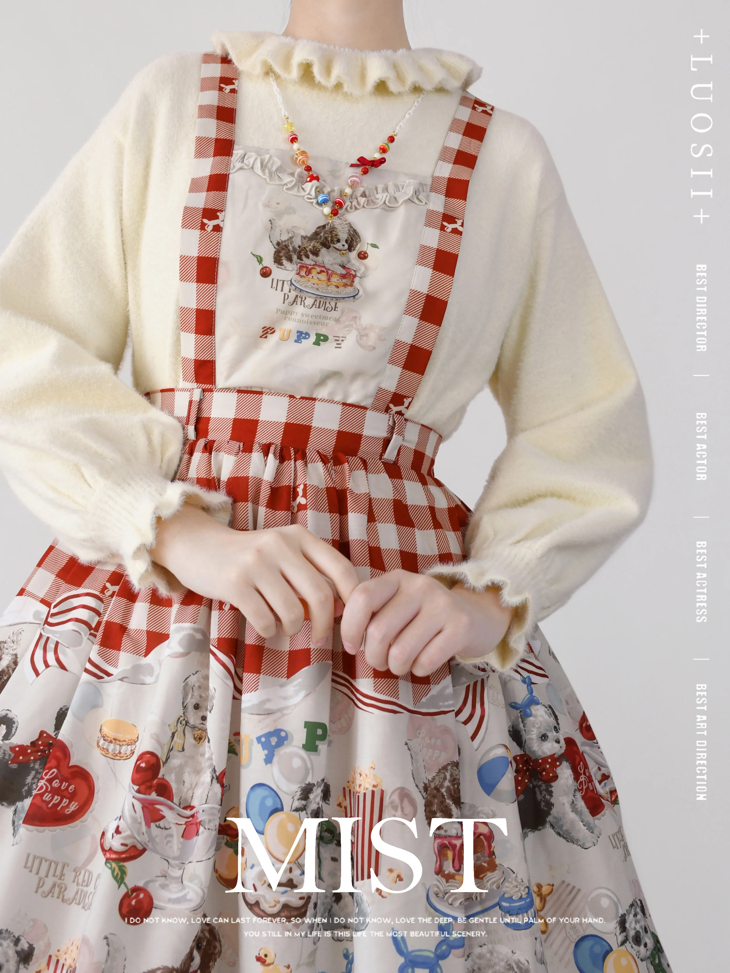 Kawai Lolita Warm Turtleneck Knitwear - Image 9