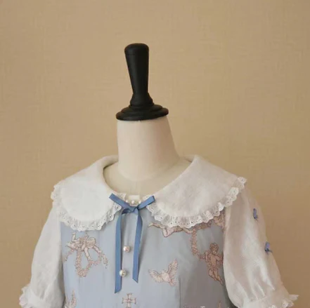Kawaii Lolita Lace Shirt - Image 15