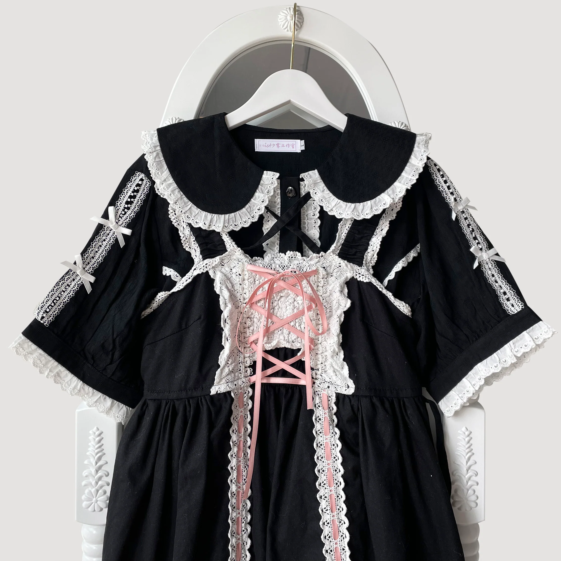 Kawaii Lolita Lace Shirt - Image 4
