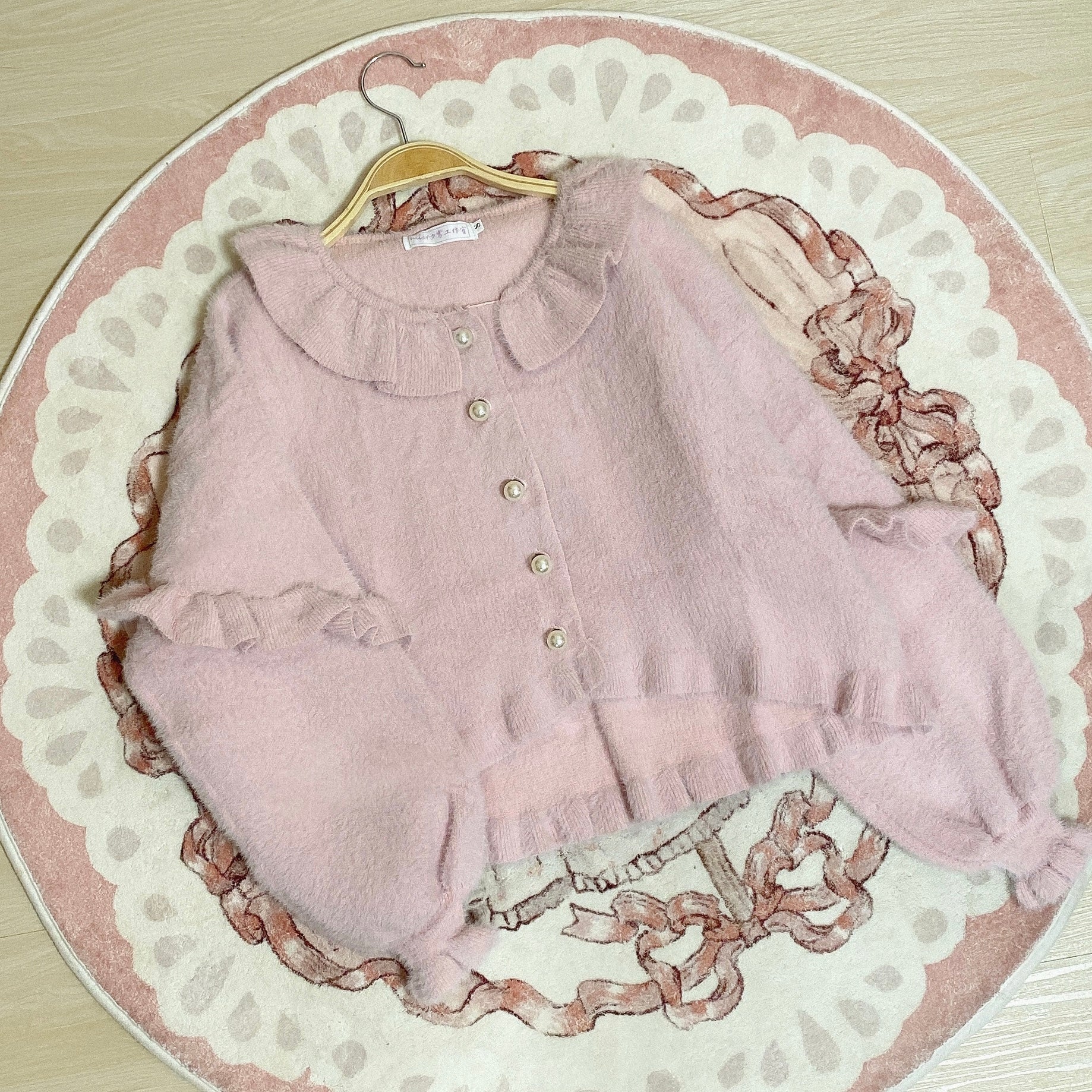 Small Ointment - Sweet Lolita Thick Sweater Coat Puff Sleeve - Image 20