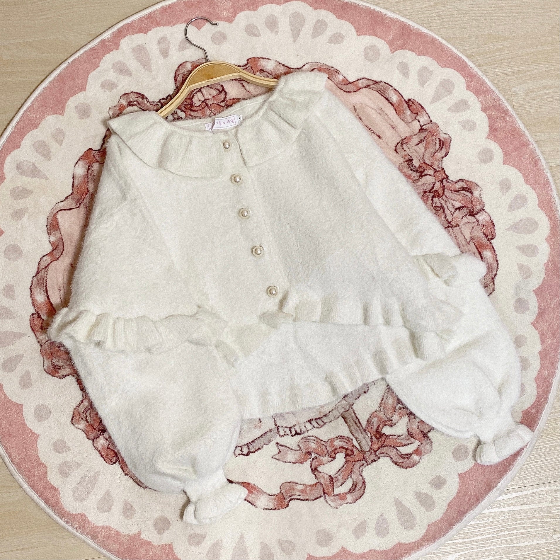 Small Ointment - Sweet Lolita Thick Sweater Coat Puff Sleeve - Image 22