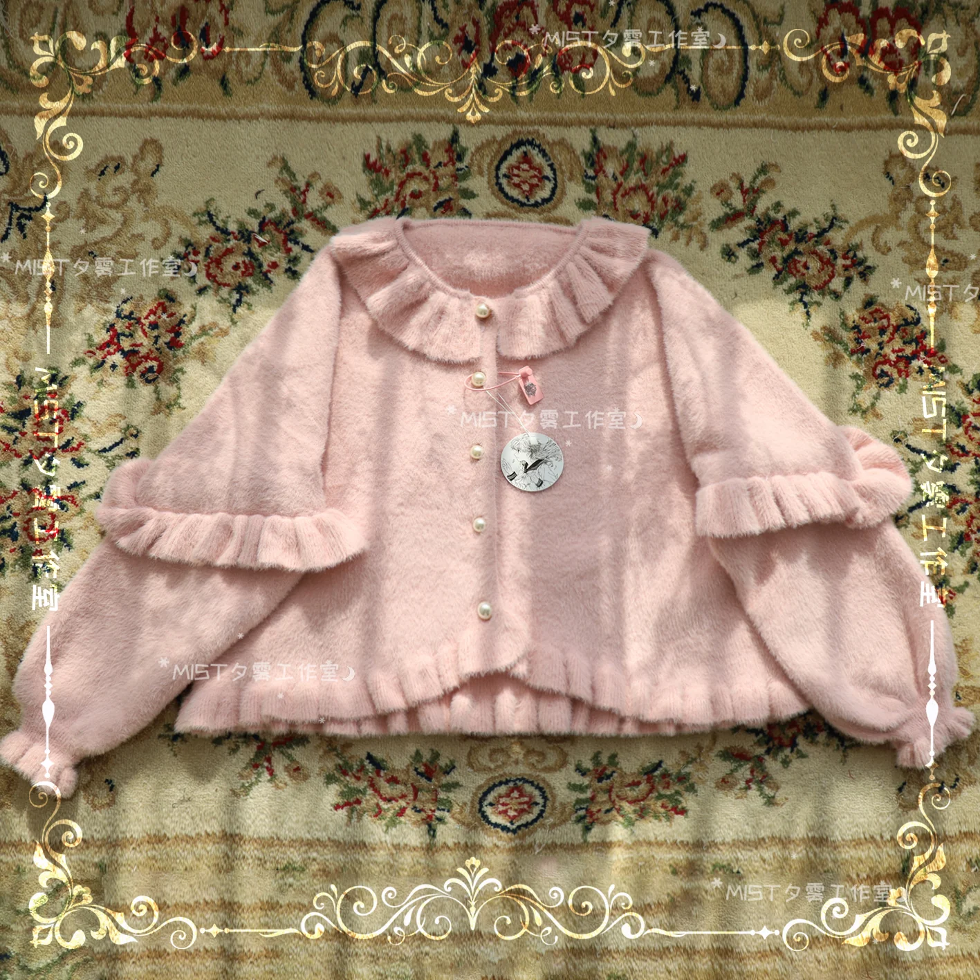 Small Ointment - Sweet Lolita Thick Sweater Coat Puff Sleeve - Image 51