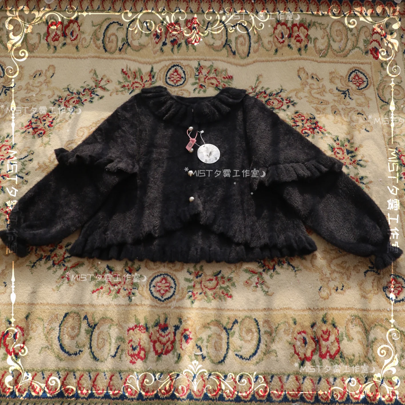 Small Ointment - Sweet Lolita Thick Sweater Coat Puff Sleeve - Image 52