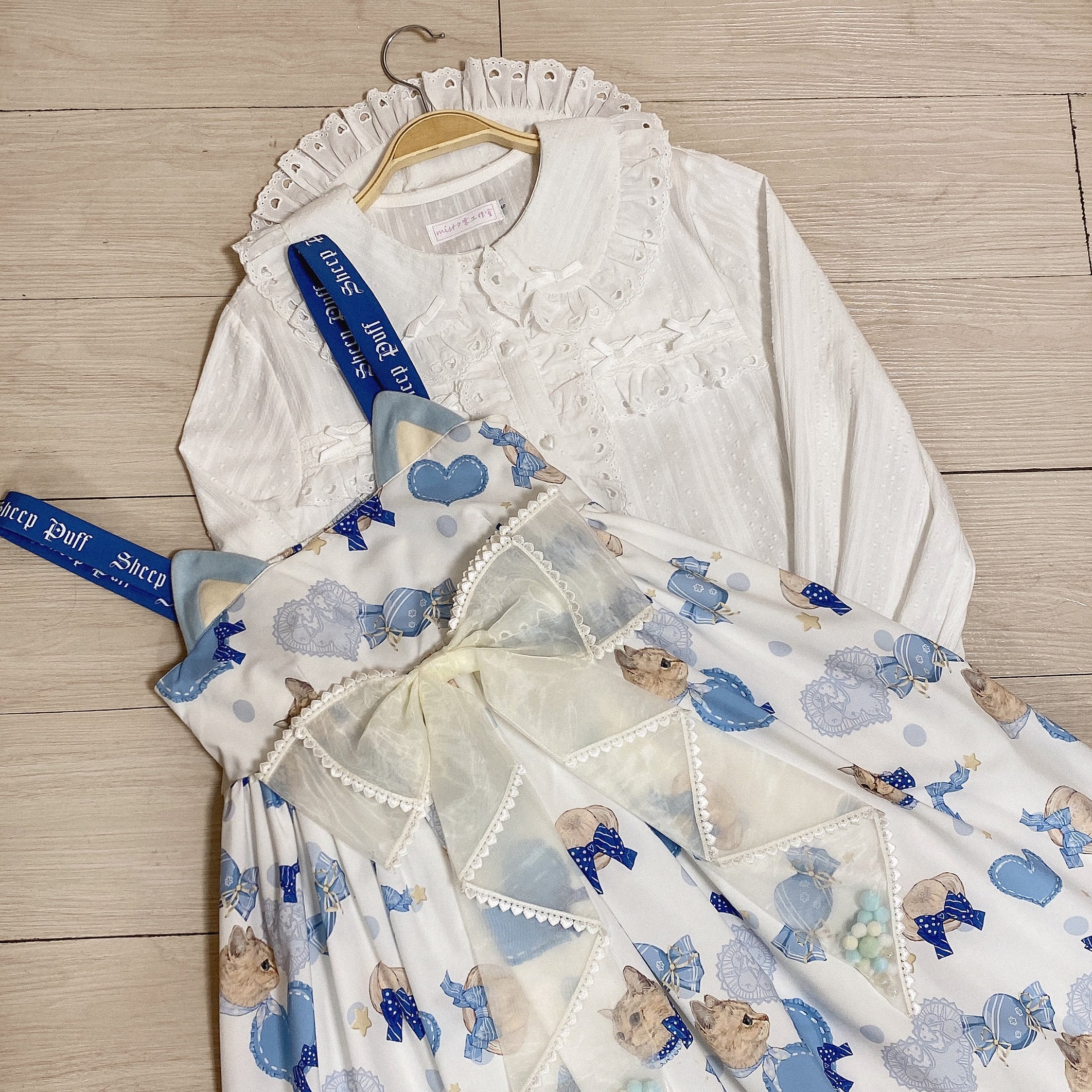 Sweet Lolita Blouse Doll Collar Multicolor - Image 10