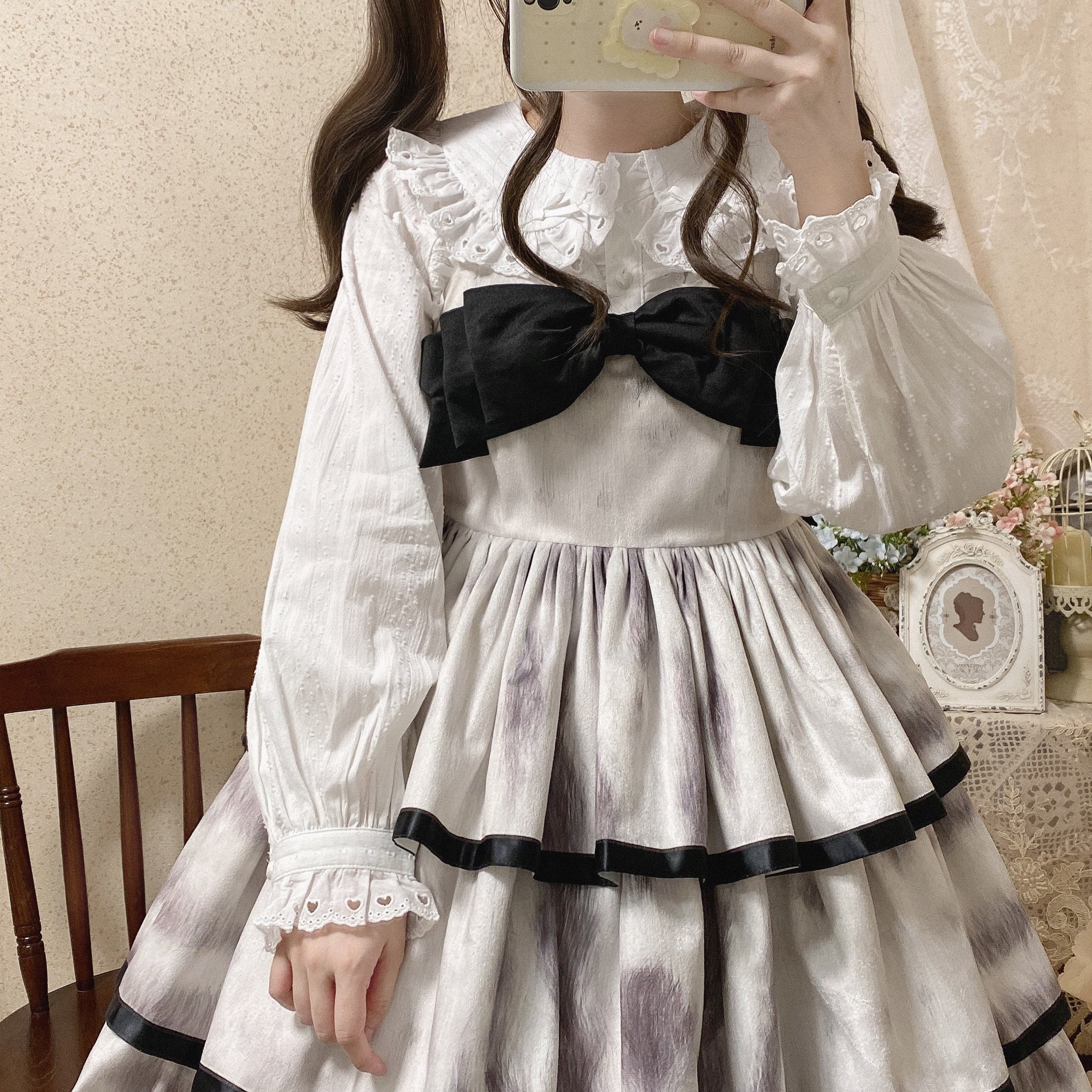 Sweet Lolita Blouse Doll Collar Multicolor - Image 4