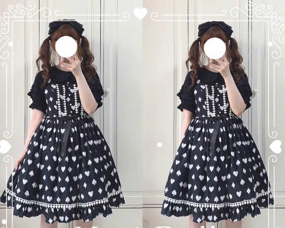 Mori Doll - Kawaii Lolita Rabbit Ears Short Sleeve Shirt Multicolors - Image 14