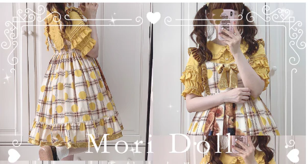 Mori Doll - Kawaii Lolita Rabbit Ears Short Sleeve Shirt Multicolors - Image 18