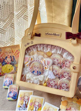 Morning Glory - Kawaii Lolita Checkered Itabag Multicolors - Image 12