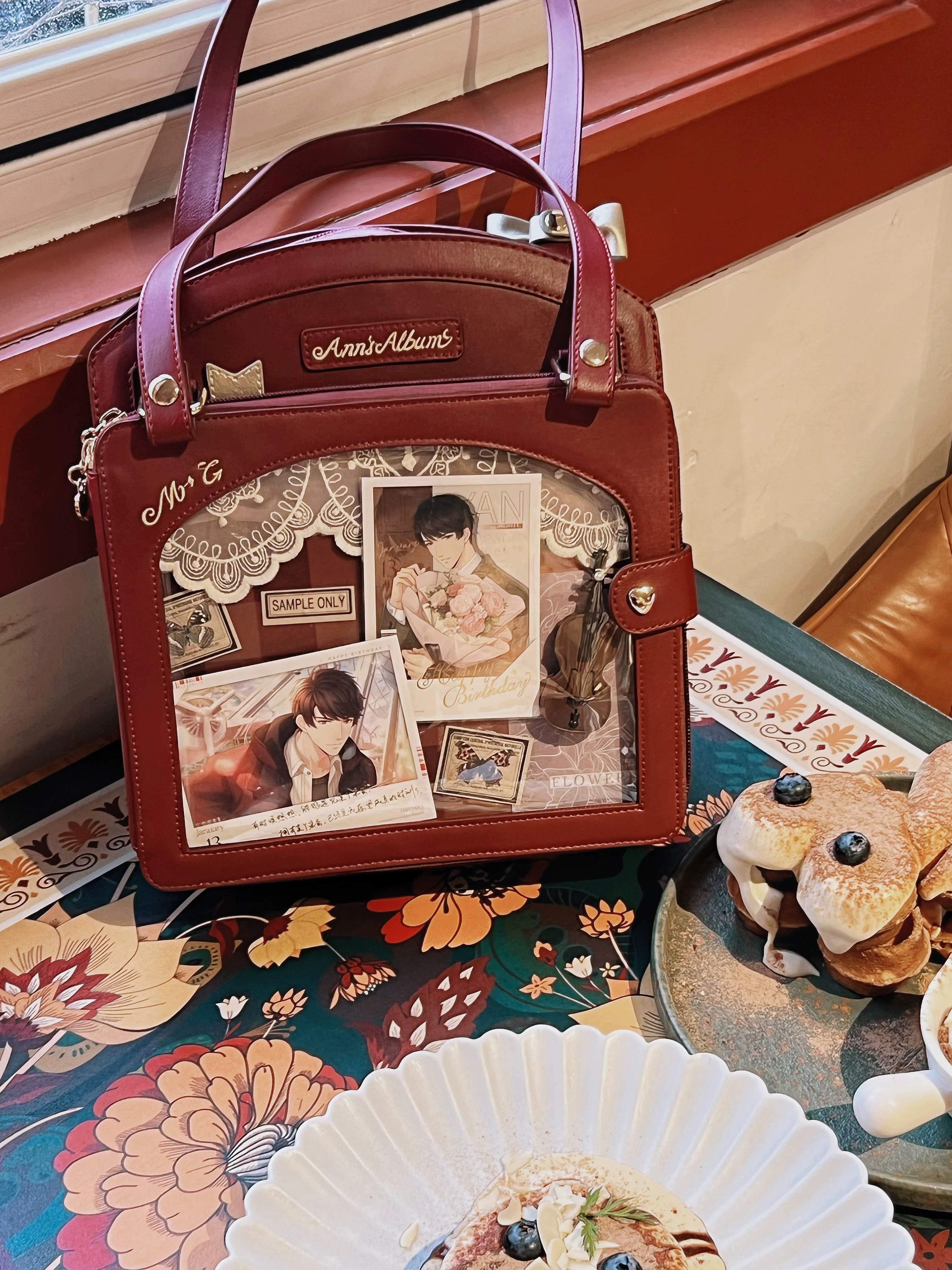 Morning Glory - Kawaii Lolita Checkered Itabag Multicolors - Image 17
