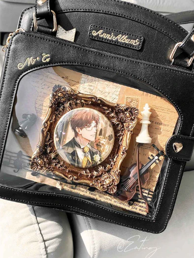Morning Glory - Kawaii Lolita Checkered Itabag Multicolors - Image 19