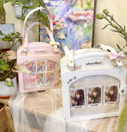 Morning Glory - Kawaii Lolita Checkered Itabag Multicolors - Image 23