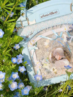 Morning Glory - Kawaii Lolita Checkered Itabag Multicolors - Image 27