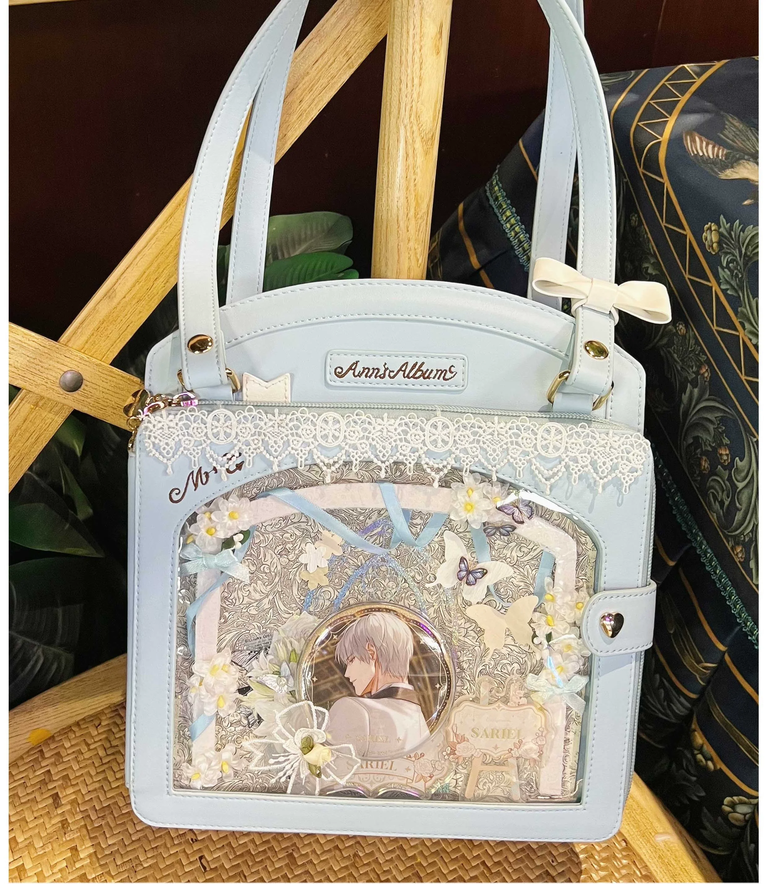 Morning Glory - Kawaii Lolita Checkered Itabag Multicolors - Image 28