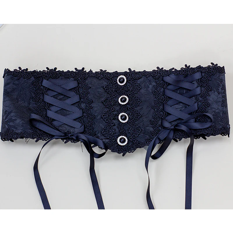 Plus Size Lolita Lace Corset - Image 8