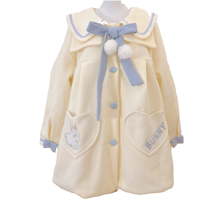 Plus Size Lolita Coat Woolen Winter Lolita Overcoat - Image 11