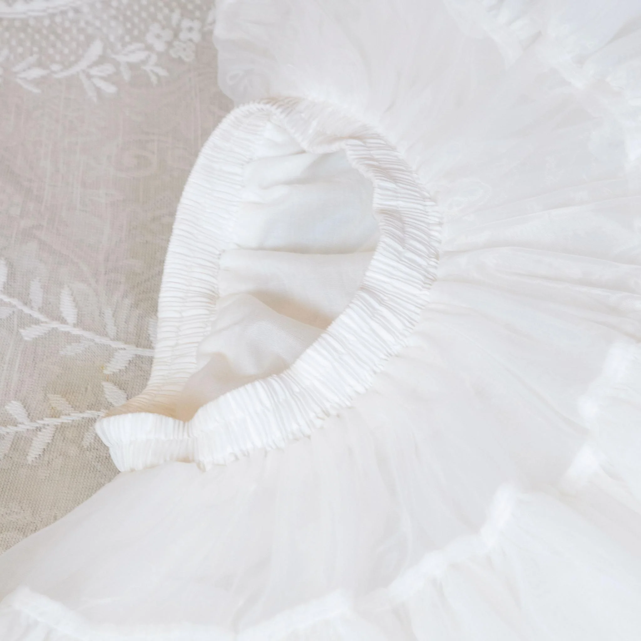 Noloria by 42Lolita - Upgraded White Puffy Lolita Petticoat, 17.7" (45 CM), Cotton Lining - Image 13