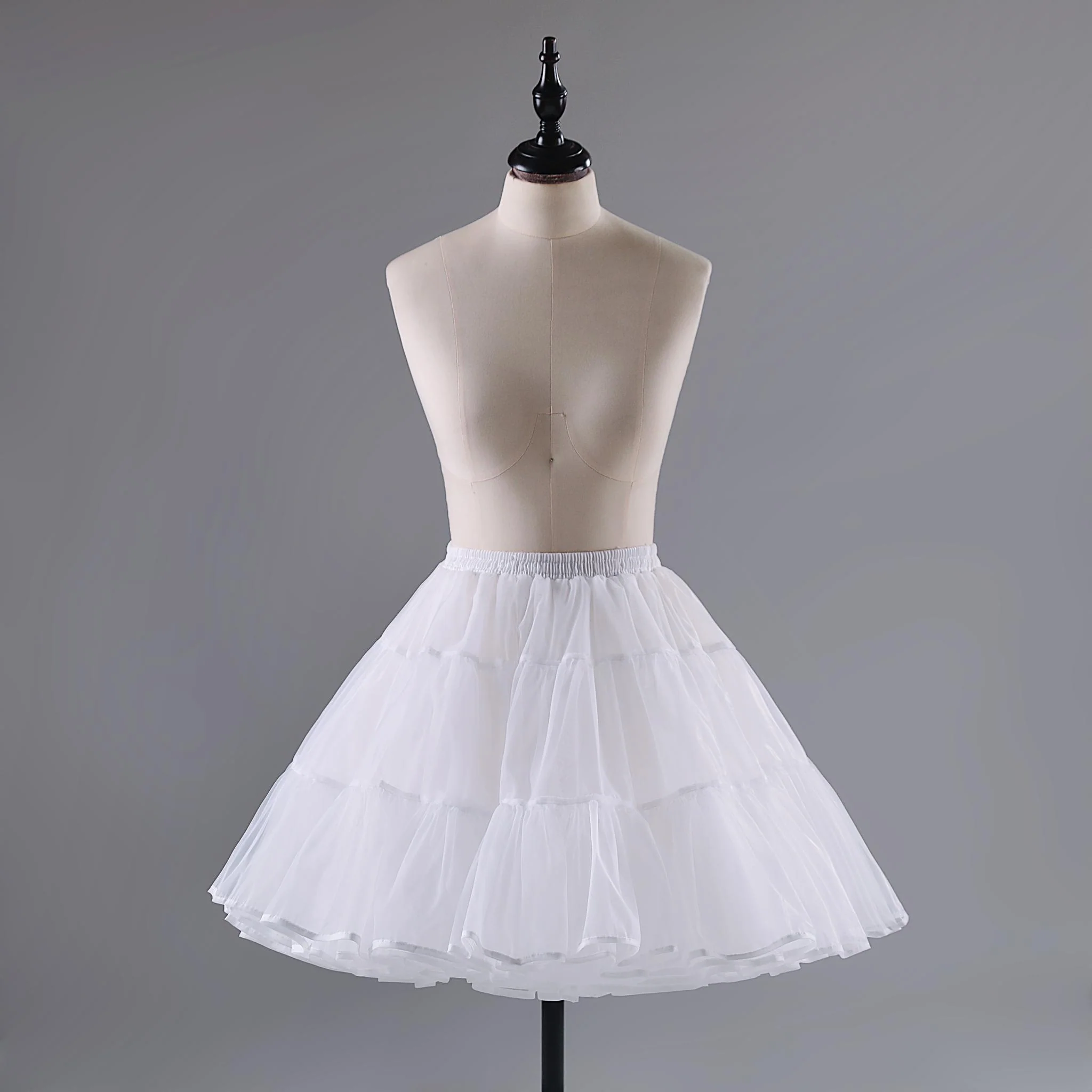 Noloria by 42Lolita - 17.7" (45 cm) Organza Hoopless Lolita Puffy Petticoat