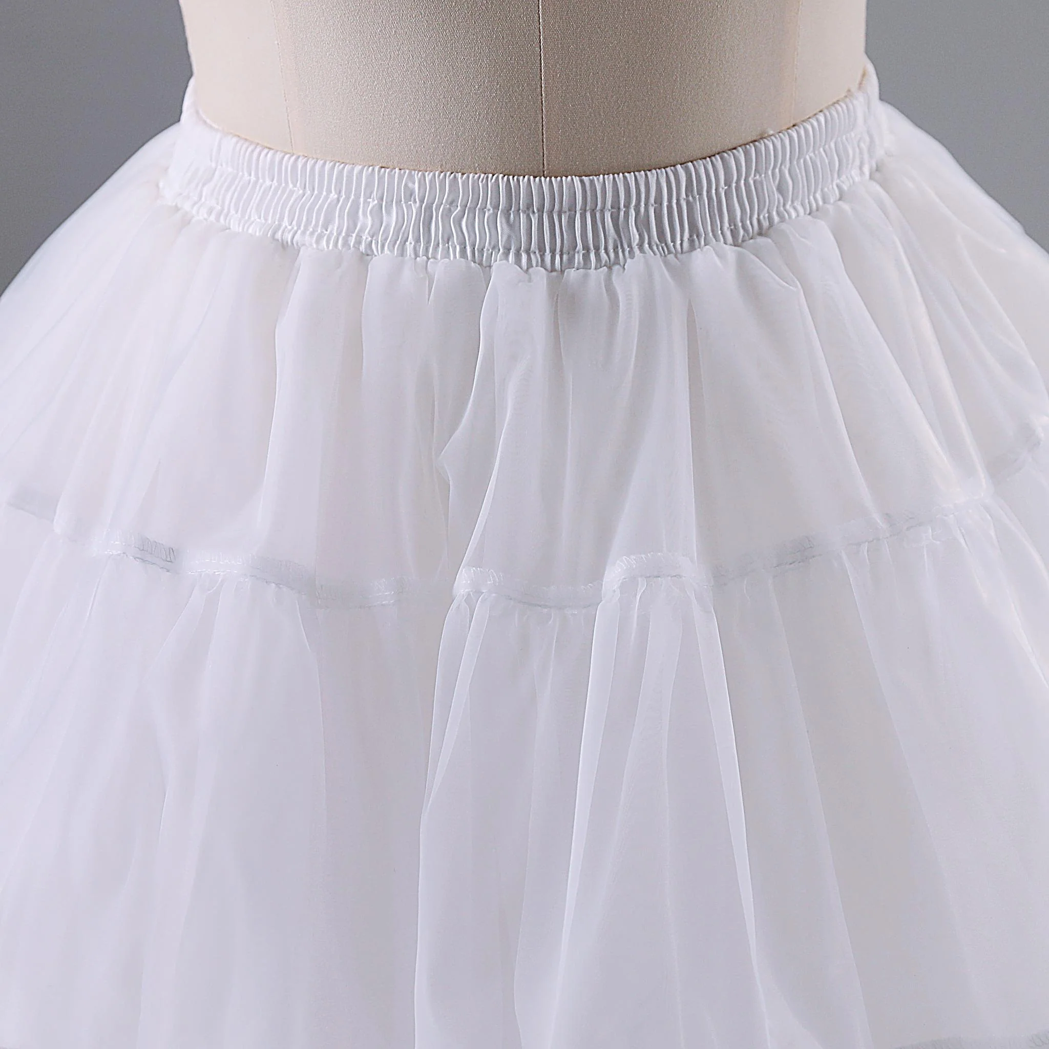 Noloria by 42Lolita - 17.7" (45 cm) Organza Hoopless Lolita Puffy Petticoat - Image 5