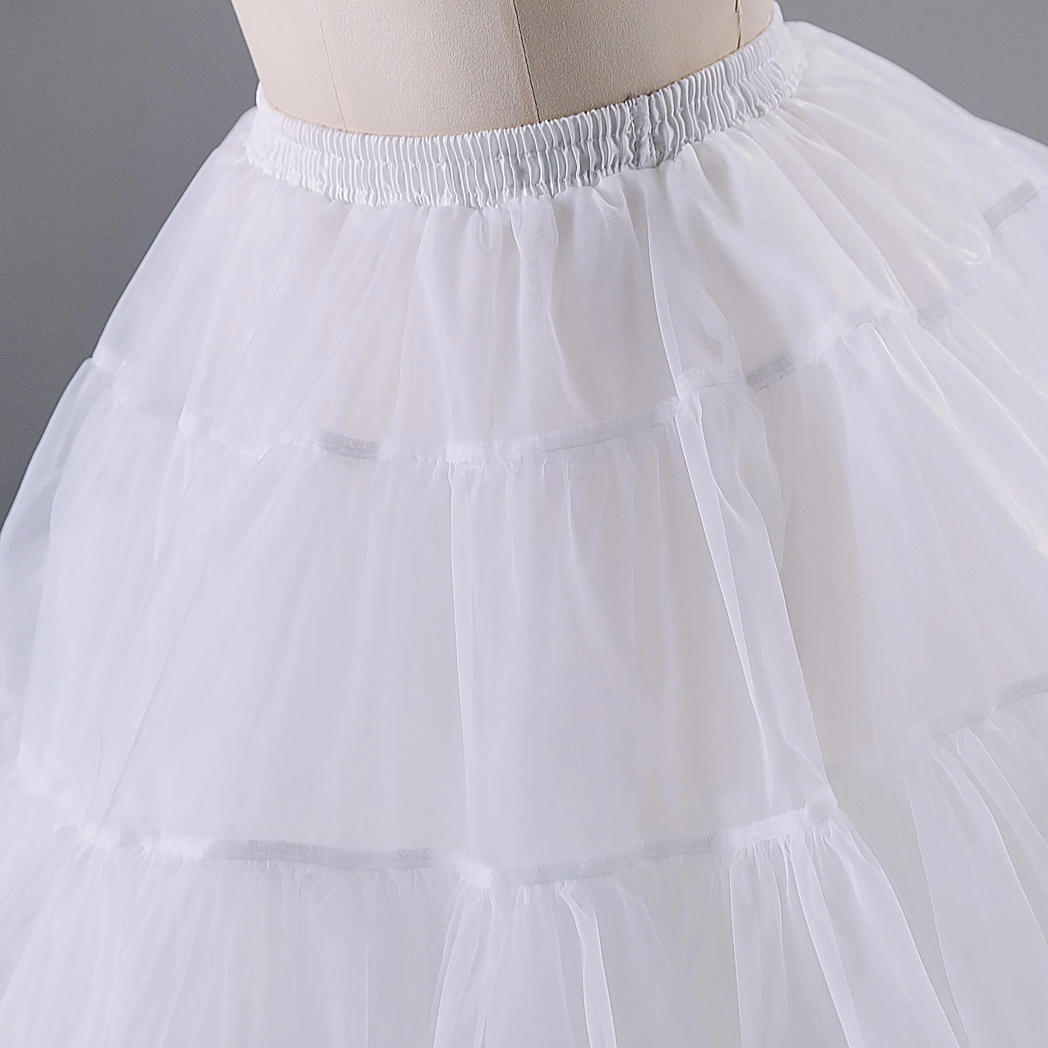 Noloria by 42Lolita - 17.7" (45 cm) Organza Hoopless Lolita Puffy Petticoat - Image 6