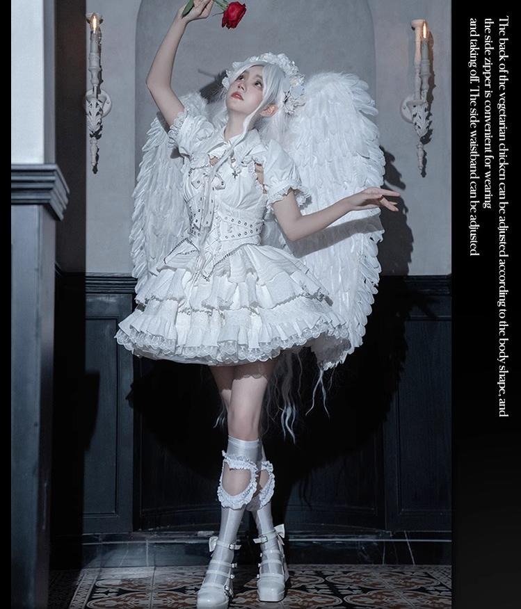 Contract Cross - Gothic and Elegant Lolita JSK - Image 2