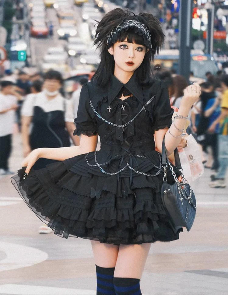 Contract Cross - Gothic and Elegant Lolita JSK - Image 6