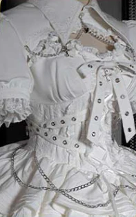 Contract Cross - Gothic Sweet Lolita Short Dress - Image 10
