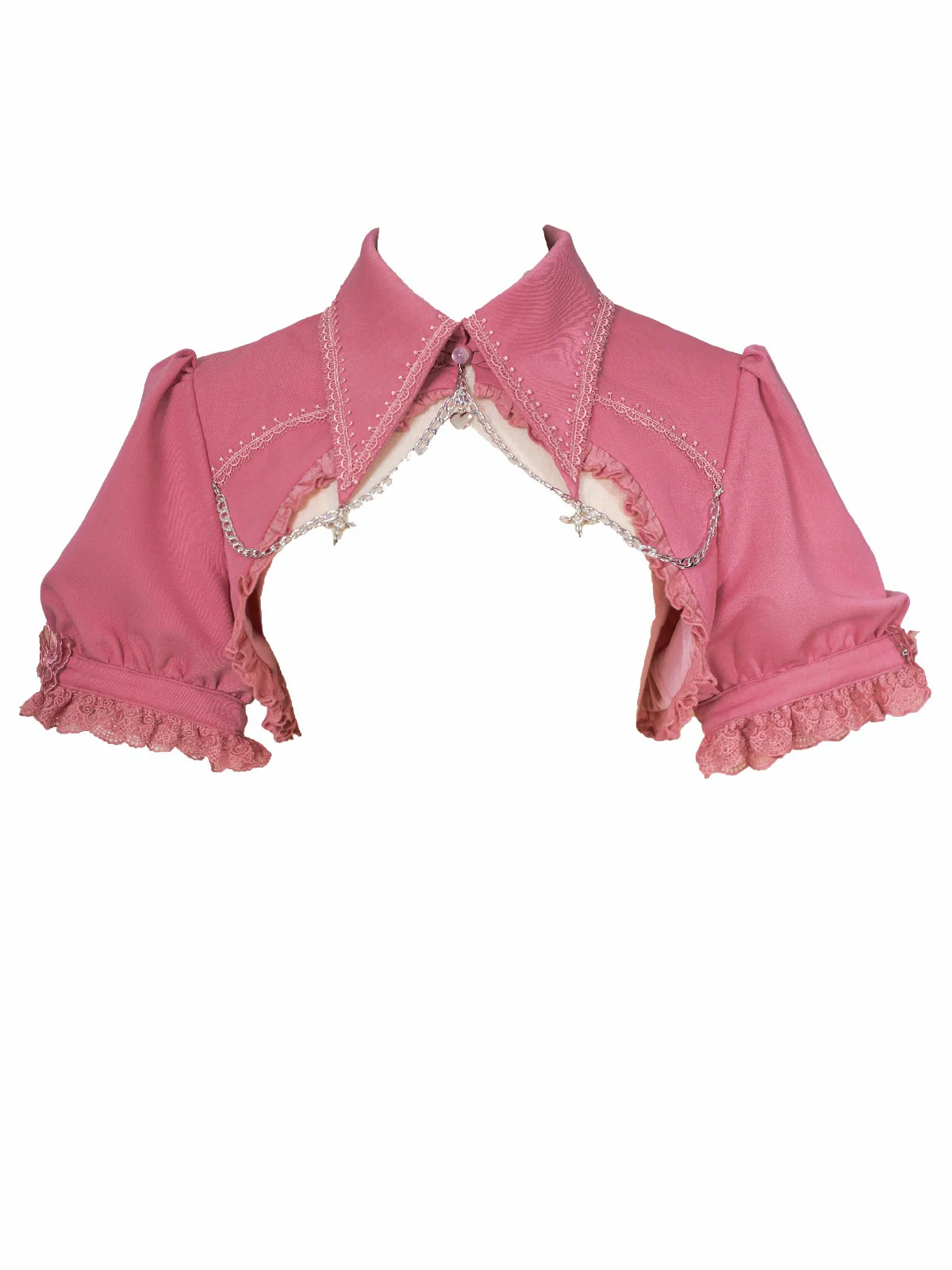 Contract Cross - Gothic Elegant Bubble Sleeve Bolero - Image 13