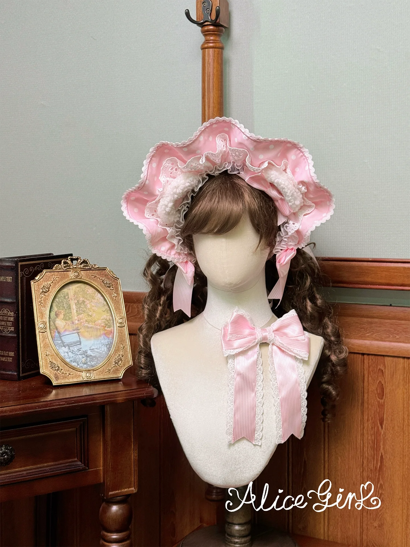 Old School Polka Dots - Sweet Lolita BNT & Detachable Sleeves - Image 4