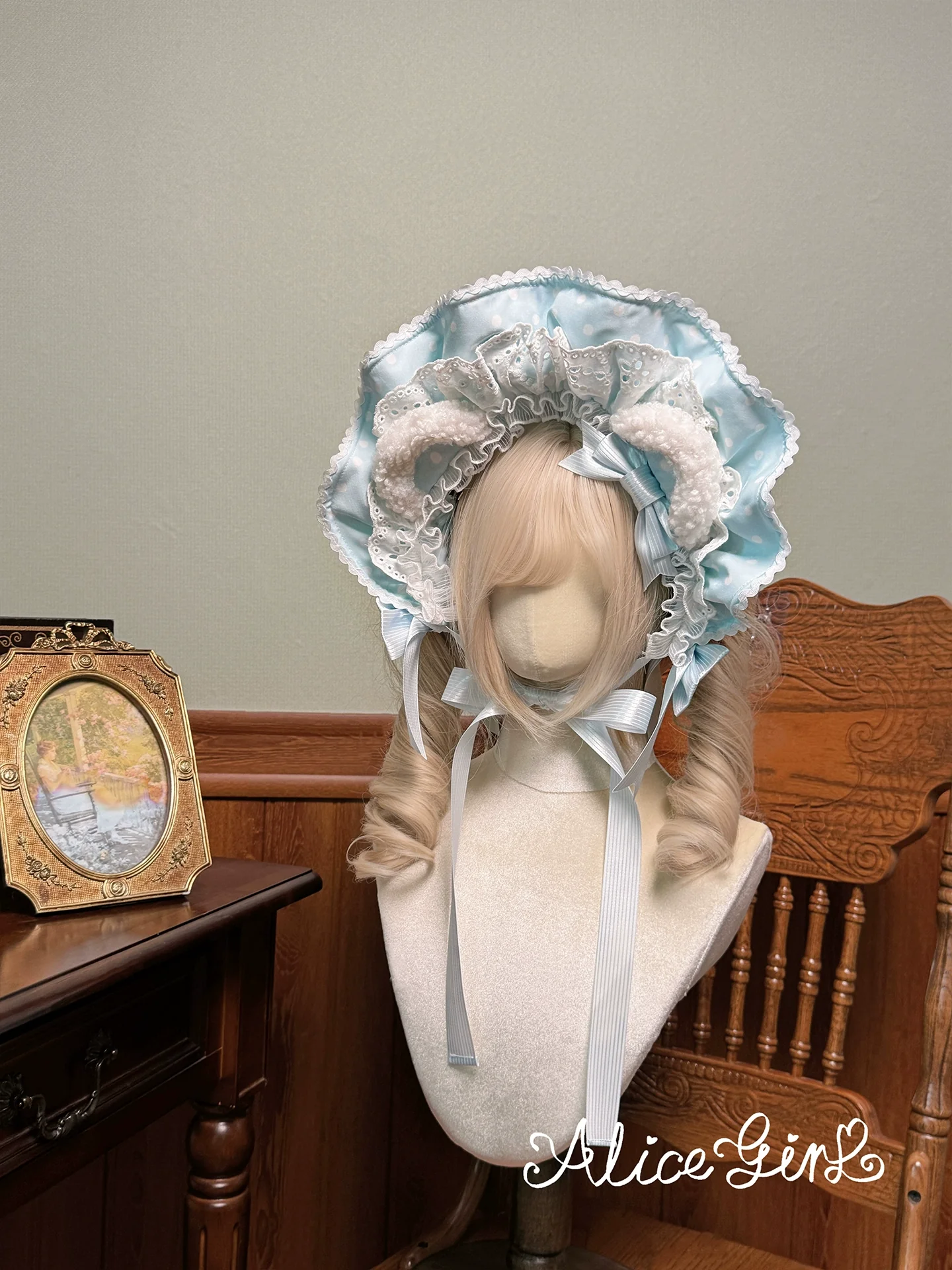 Old School Polka Dots - Sweet Lolita BNT & Detachable Sleeves - Image 5