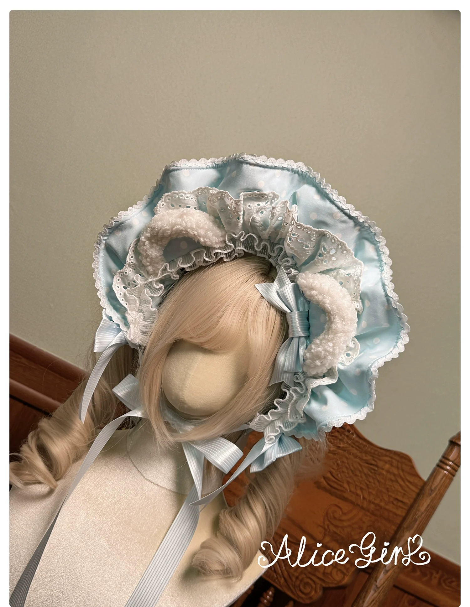 Old School Polka Dots - Sweet Lolita BNT & Detachable Sleeves - Image 9