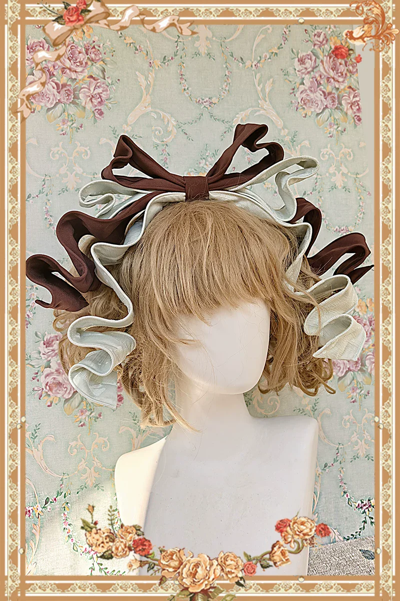 Chandelier - Old School Lolita Dress, Polka Dot, Chandelier Print - Image 21