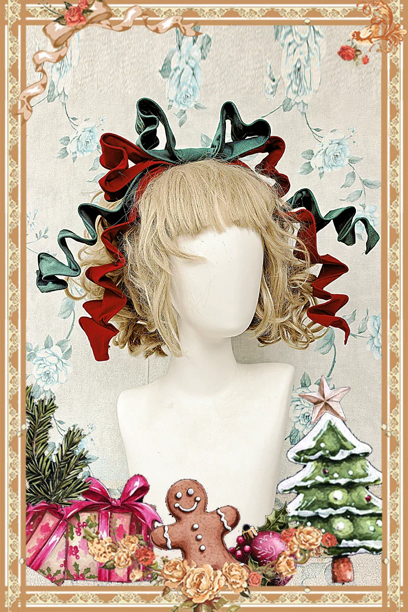 Chandelier - Old School Lolita Dress, Polka Dot, Chandelier Print - Image 24