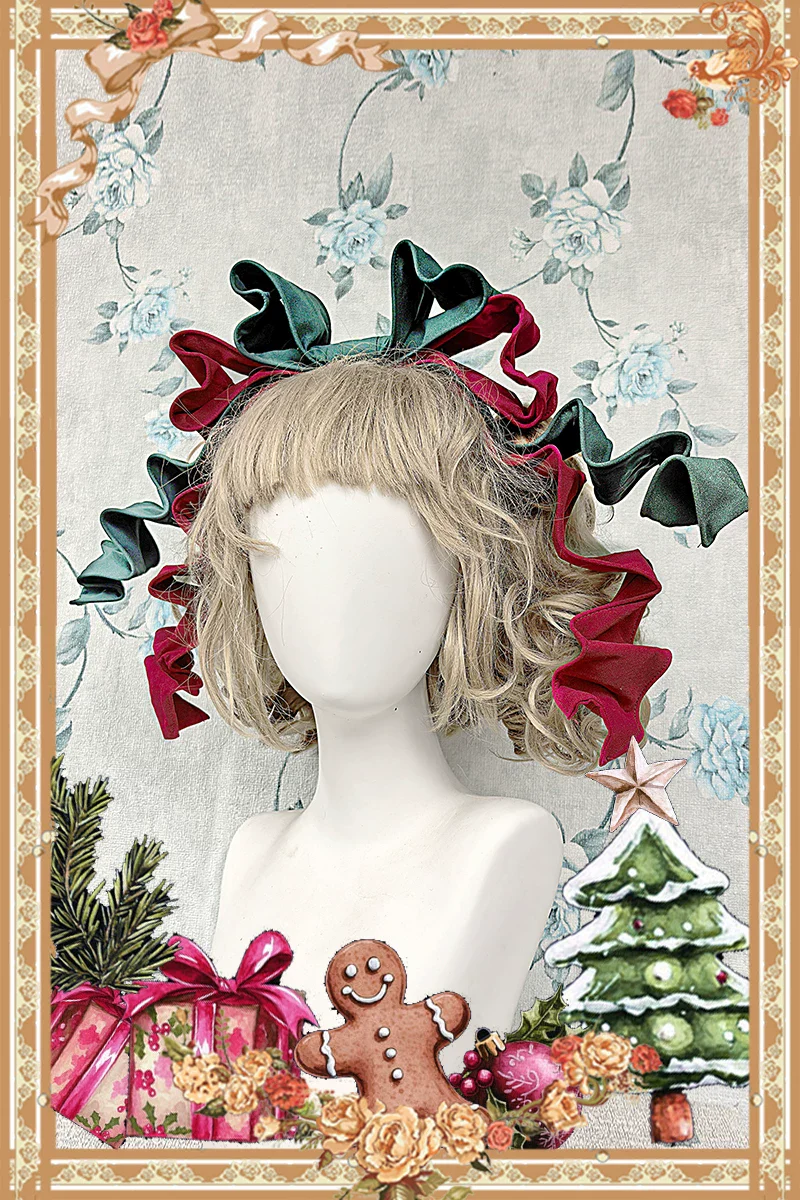 Chandelier - Old School Lolita Dress, Polka Dot, Chandelier Print - Image 25