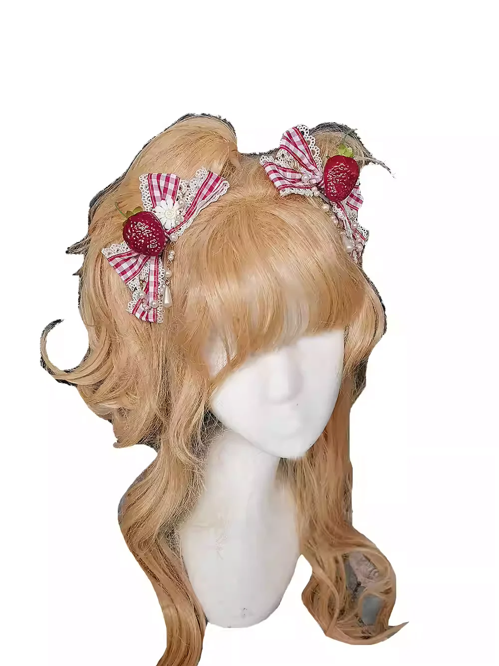 Chandelier - Old School Lolita Dress, Polka Dot, Chandelier Print - Image 32