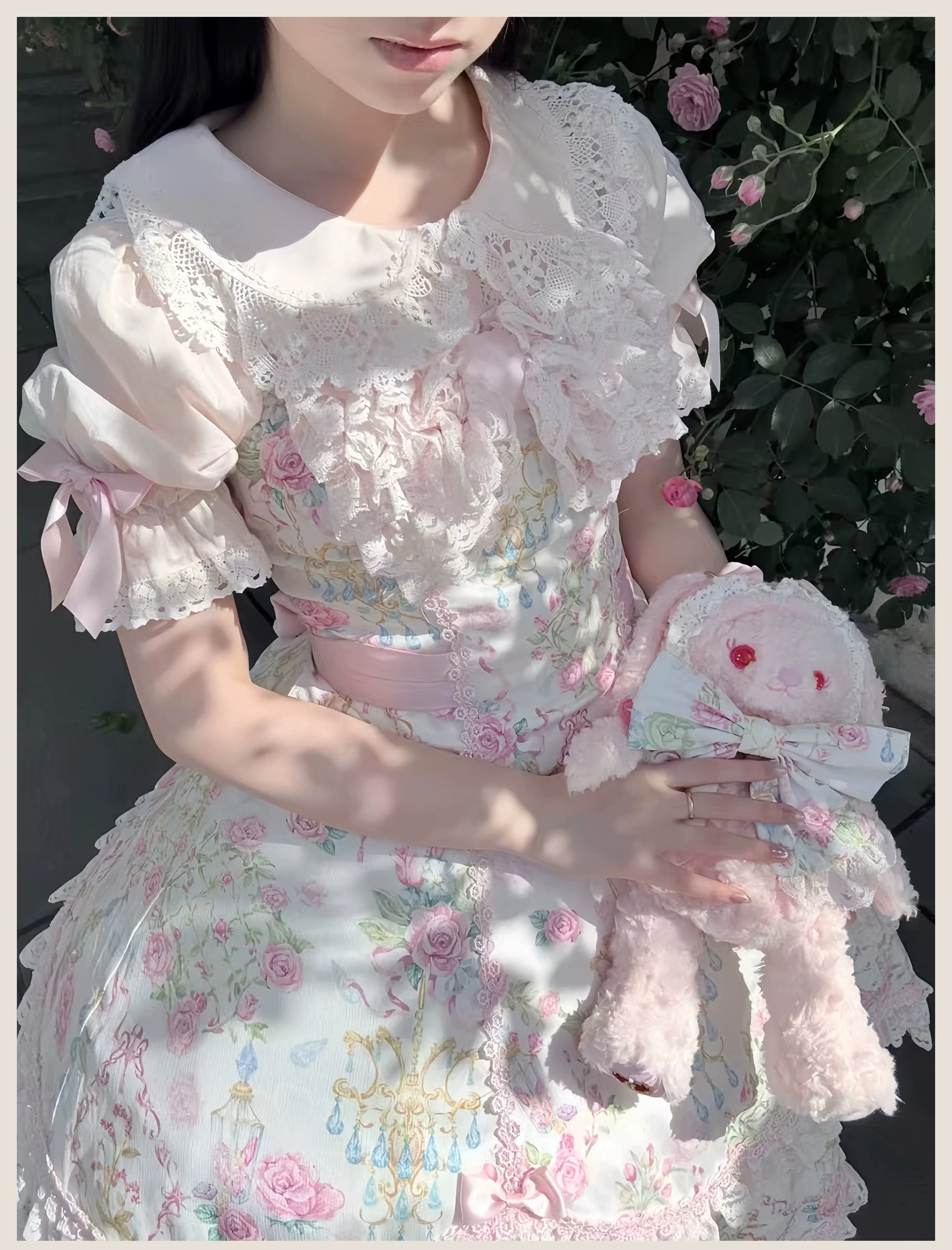 Spring 2025 - Old School Lolita Jumper Dress, Floral Prints - Image 11