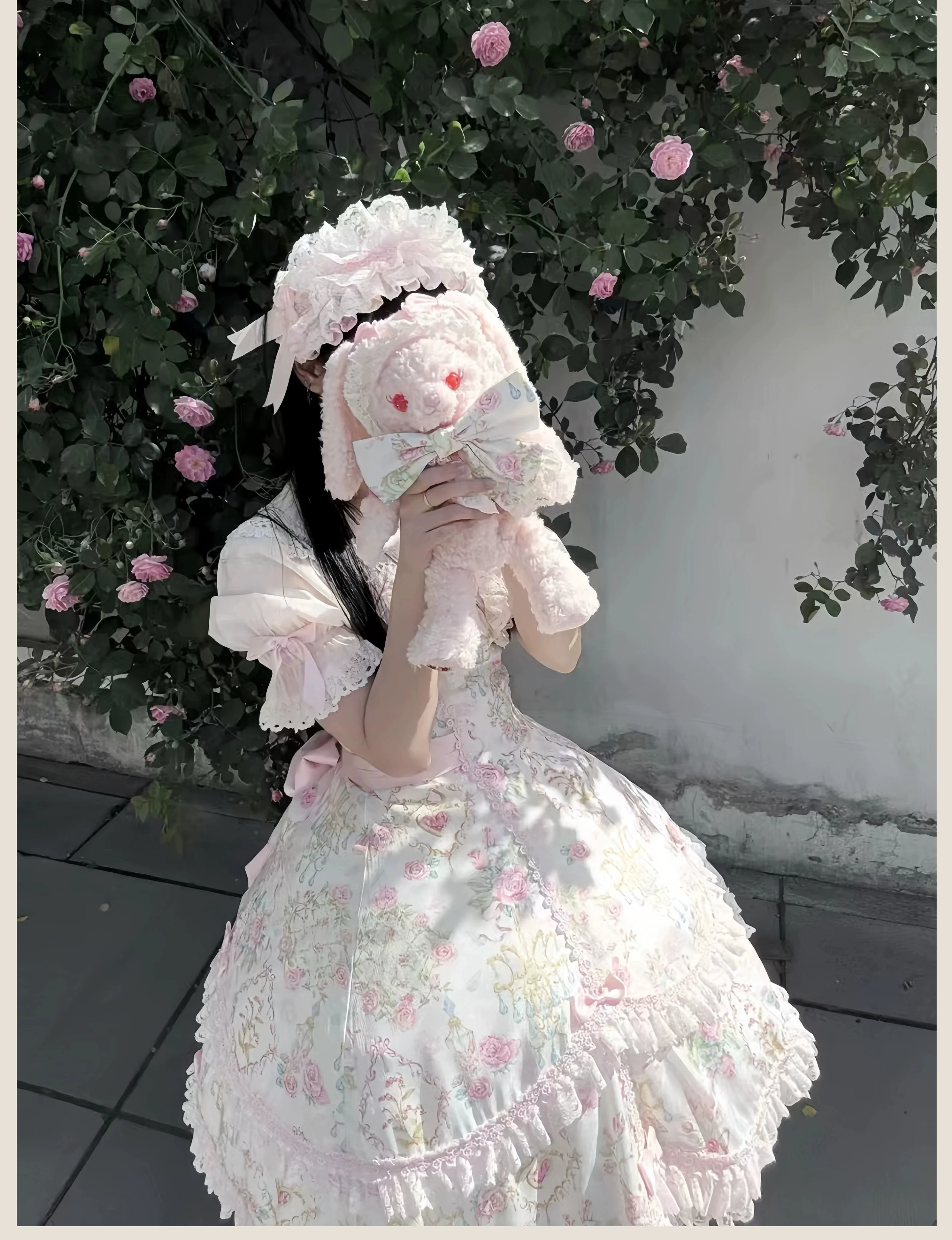 Spring 2025 - Old School Lolita Jumper Dress, Floral Prints - Image 13