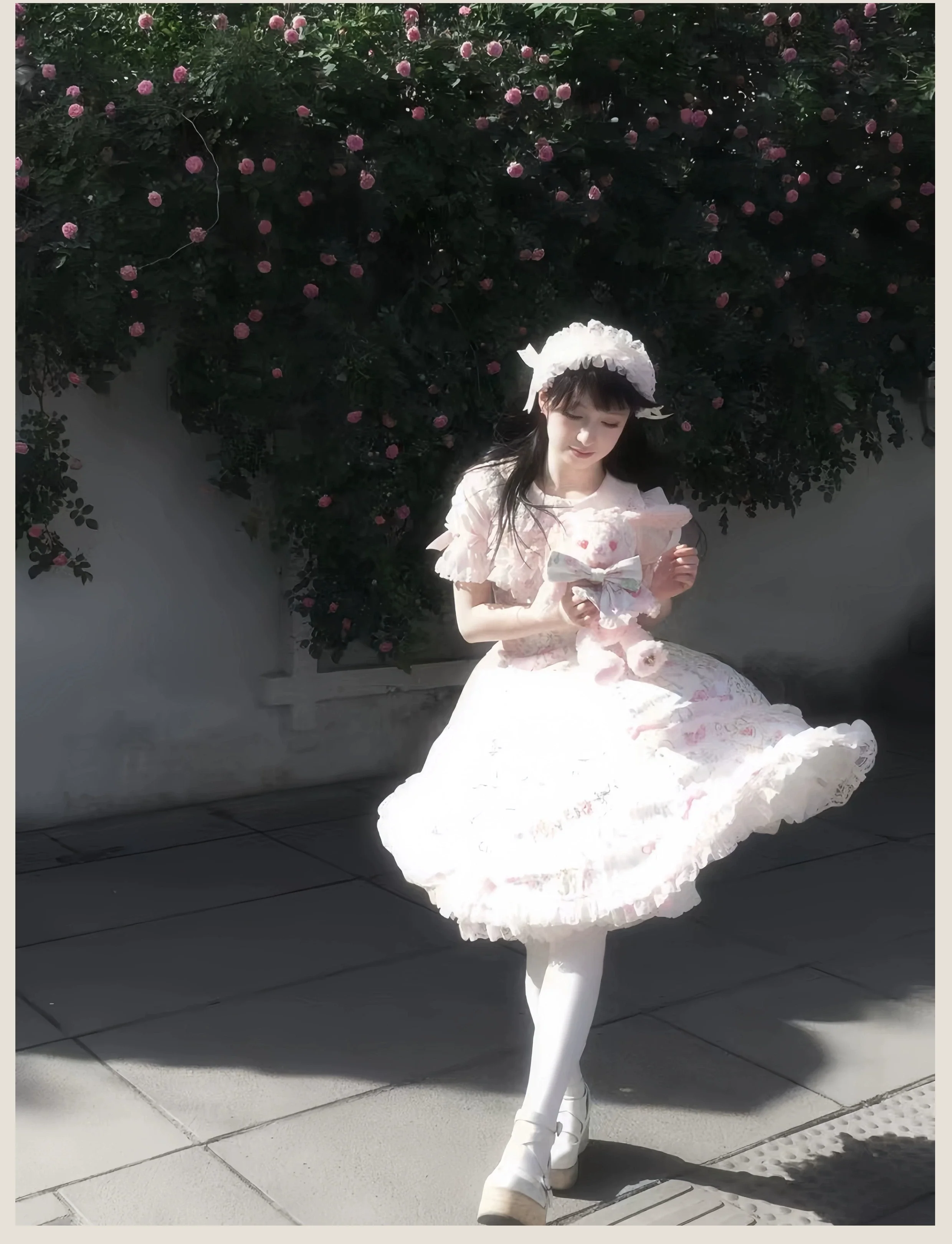 Spring 2025 - Old School Lolita Jumper Dress, Floral Prints - Image 14