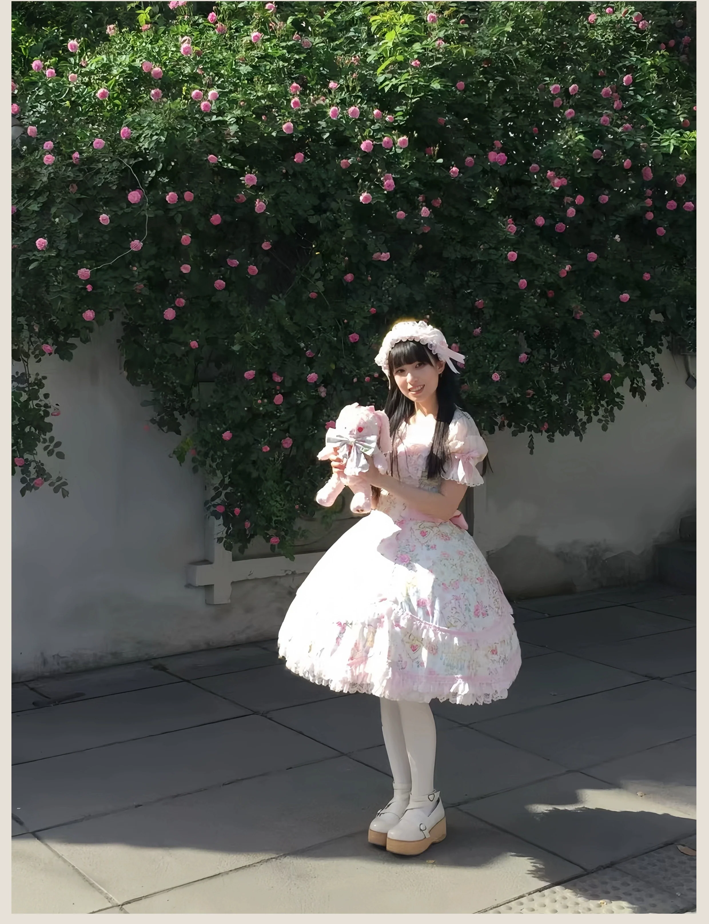 Spring 2025 - Old School Lolita Jumper Dress, Floral Prints - Image 15