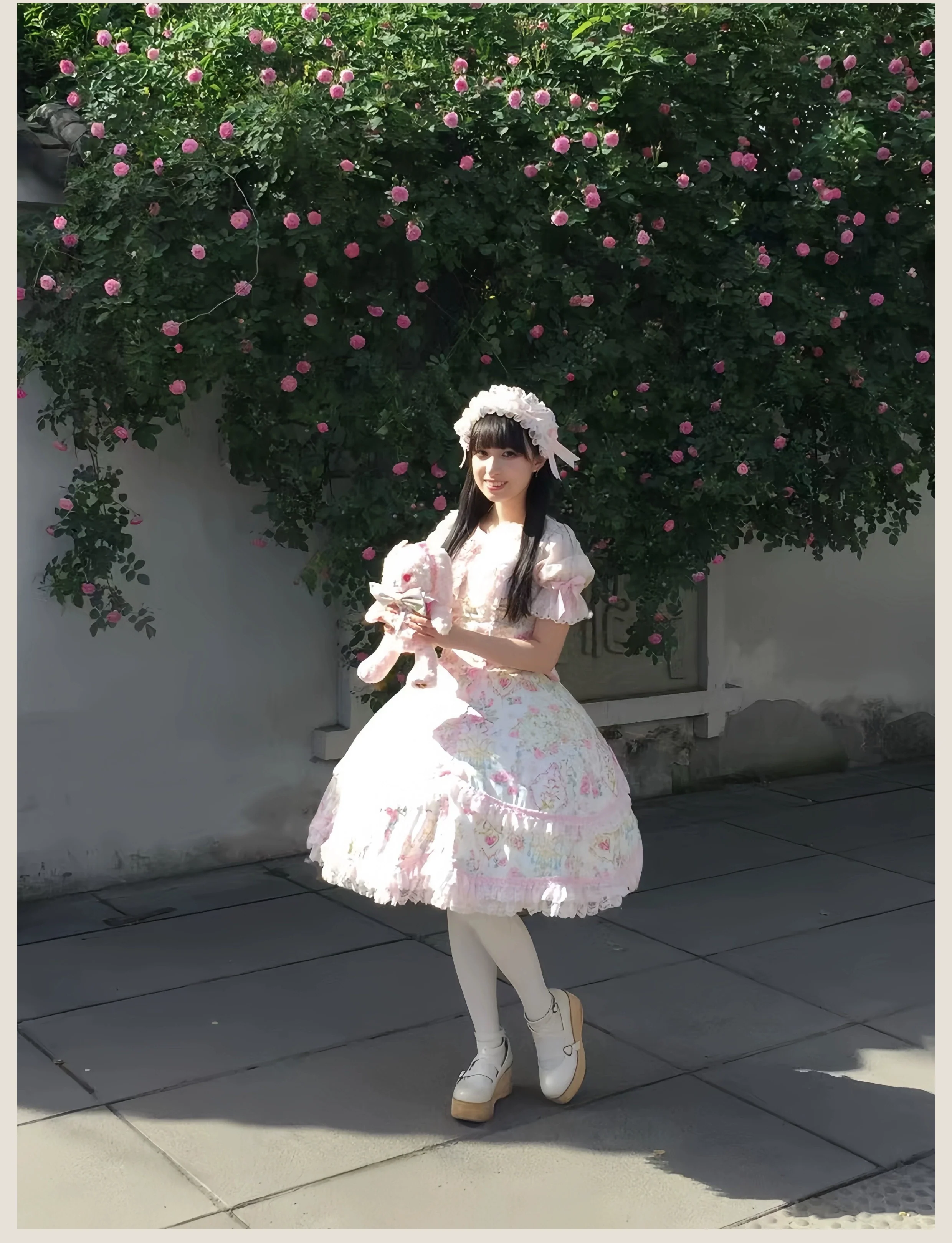 Spring 2025 - Old School Lolita Jumper Dress, Floral Prints - Image 16