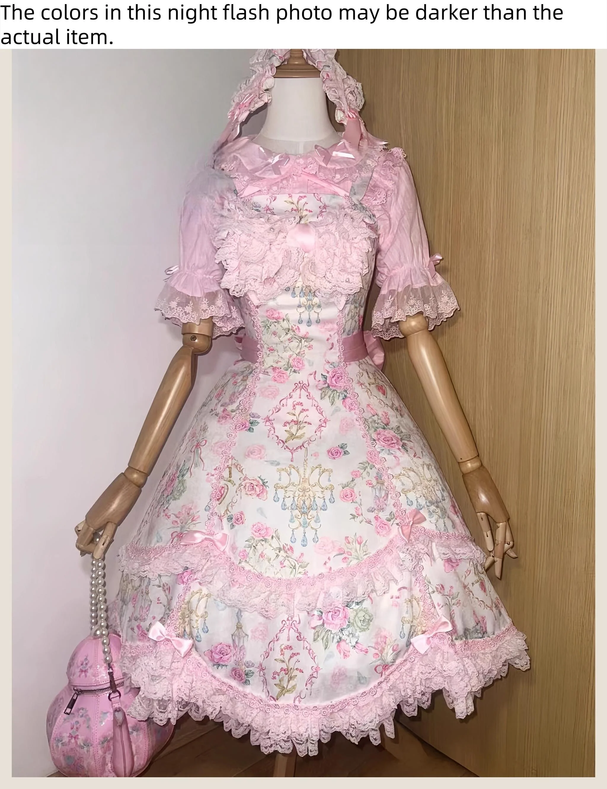 Spring 2025 - Old School Lolita Jumper Dress, Floral Prints - Image 5