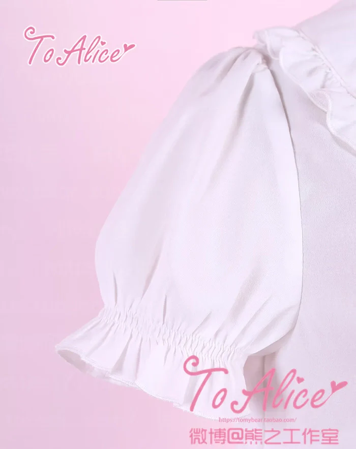 To Alice - Old School Lolita Salopette Suit Tiered Dress - Image 24