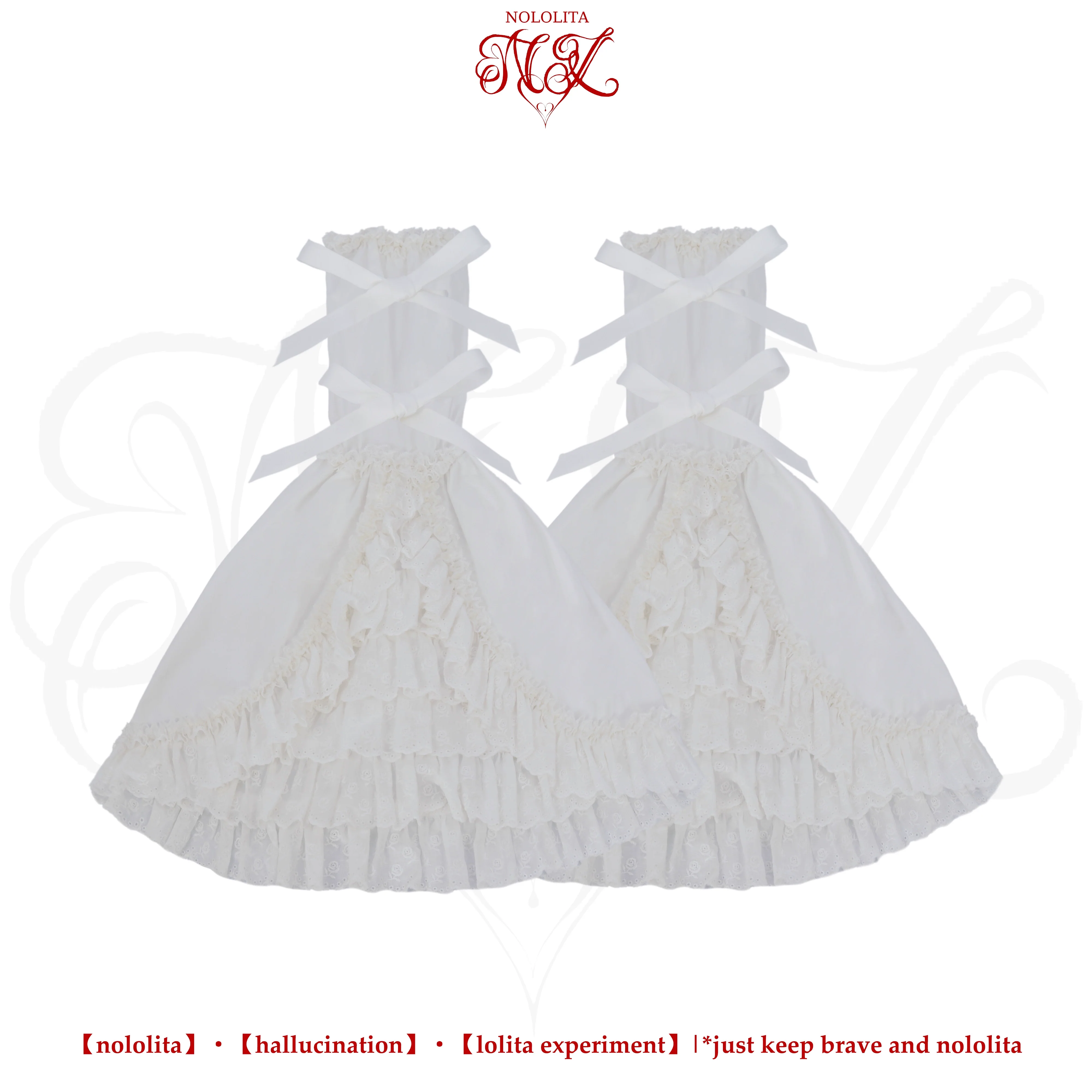 Nololita - Nightingale - Old School Lolita Shirt with Detachable Sleeves - Image 19