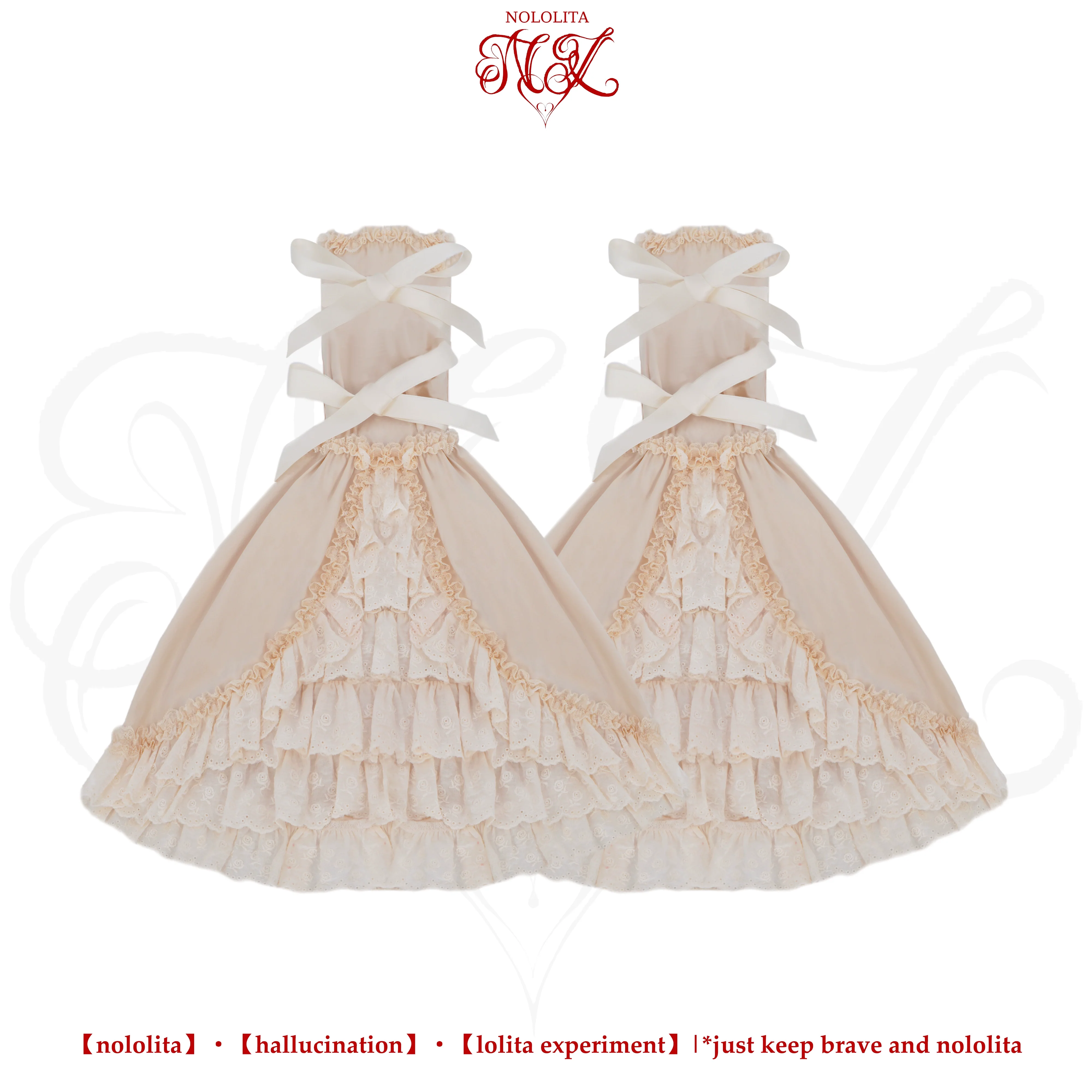Nololita - Nightingale - Old School Lolita Shirt with Detachable Sleeves - Image 21