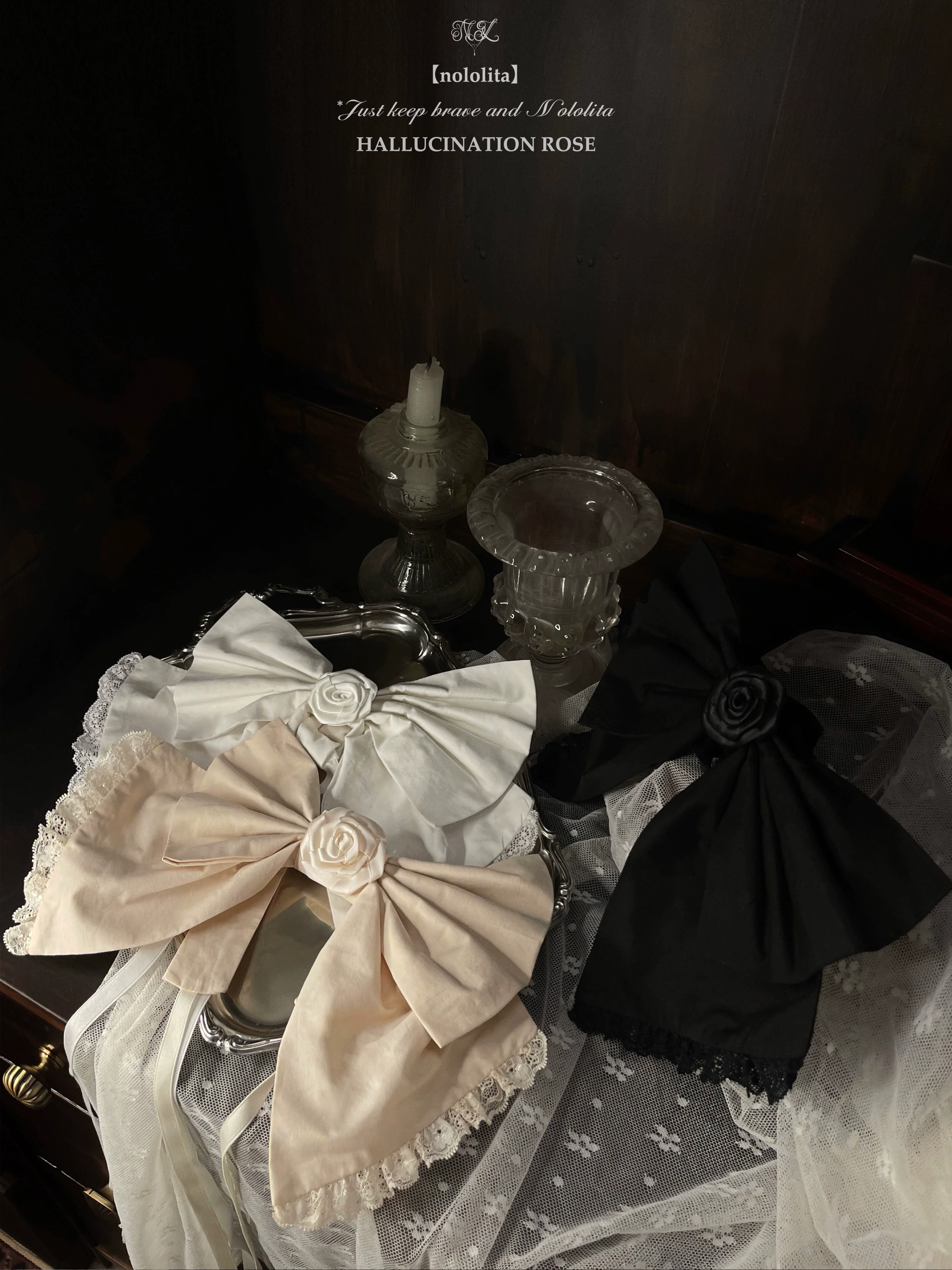 Nololita - Nightingale - Old School Lolita Shirt with Detachable Sleeves - Image 47