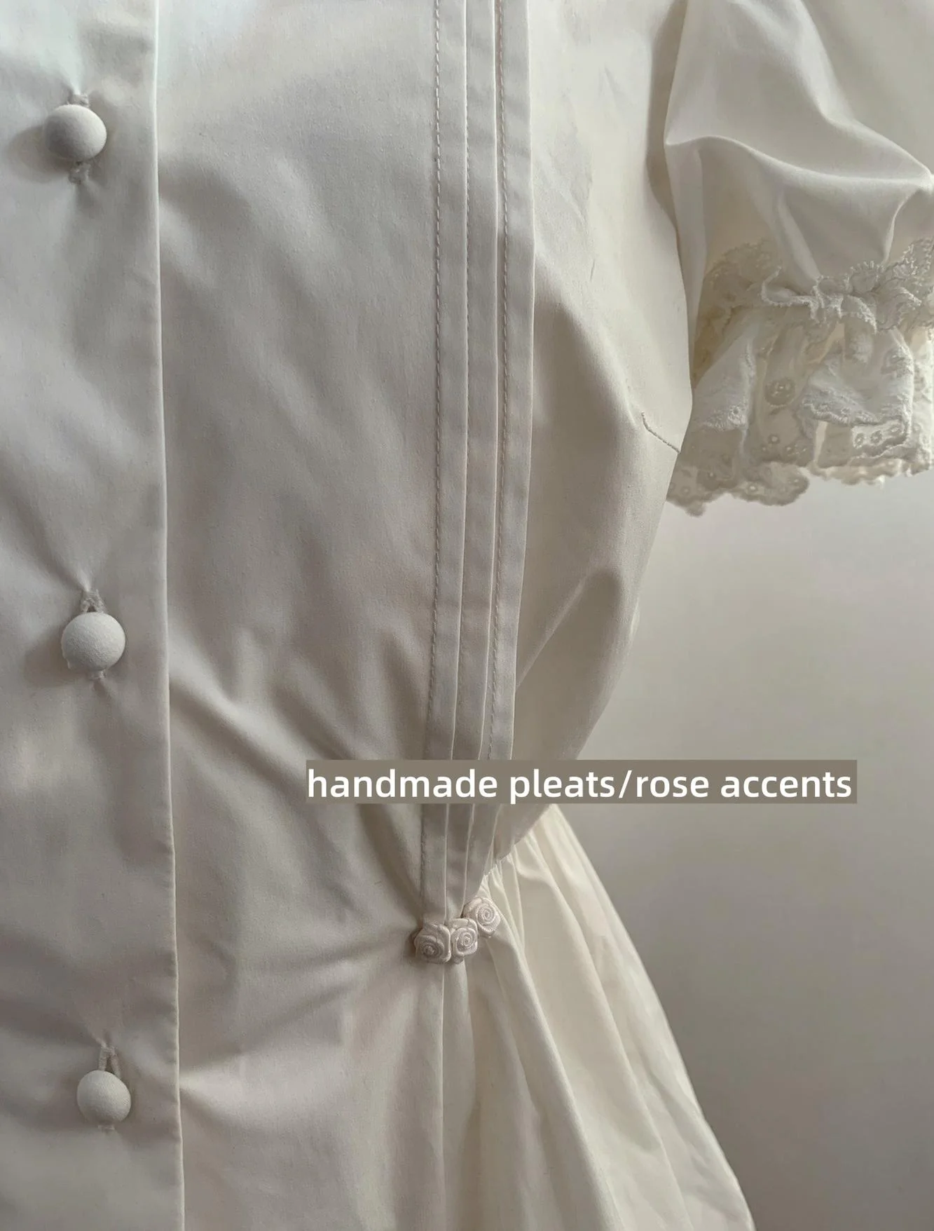 Nololita - Nightingale - Old School Lolita Shirt with Detachable Sleeves - Image 56