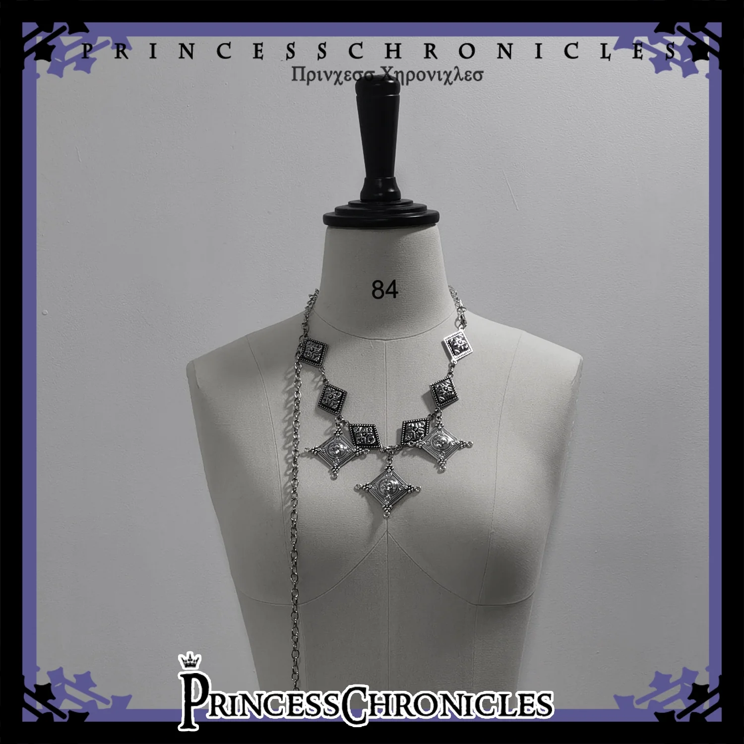 Divine Covenant - Ouji Lolita Accessory Set Necklace and Bracelet - Image 7